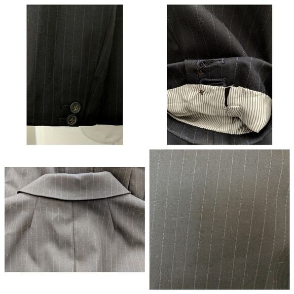 J Crew Super 120s Pinstripe Blazer Career Office 6 New (See note) - Picture 7 of 8